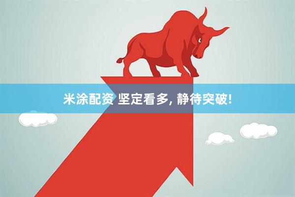 米涂配资 坚定看多, 静待突破!