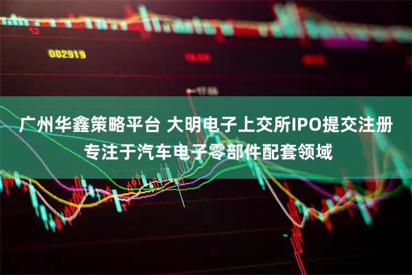 广州华鑫策略平台 大明电子上交所IPO提交注册 专注于汽车电子零部件配套领域
