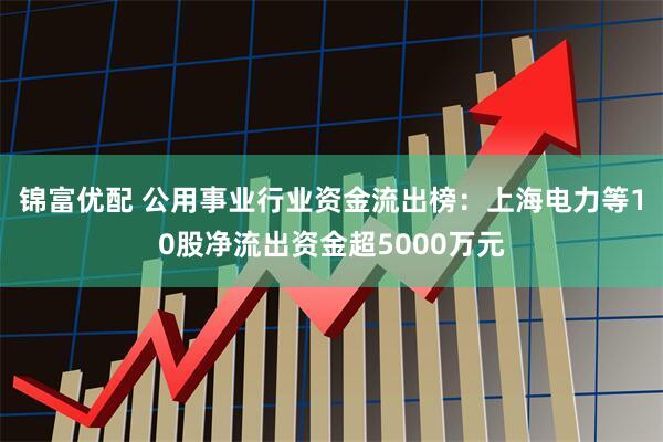 锦富优配 公用事业行业资金流出榜：上海电力等10股净流出资金超5000万元